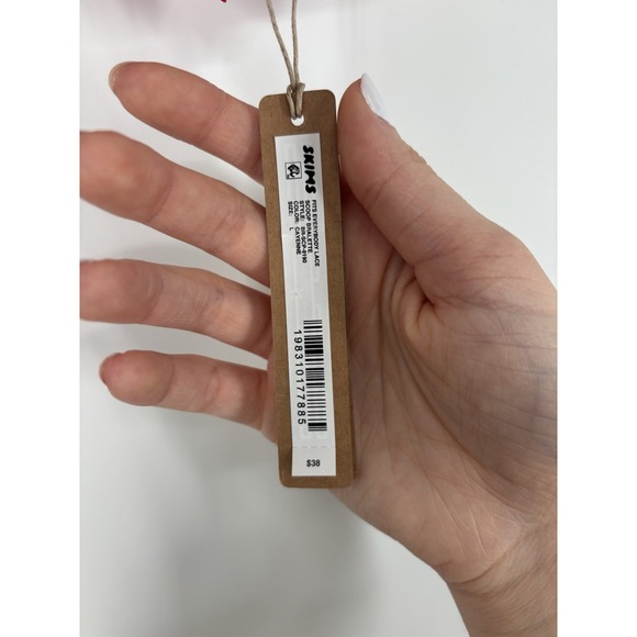 Skims Fits Everybody Lace Scoop Bralette Cayenne Red Kim Kardashian Adjustable L - Picture 3 of 6